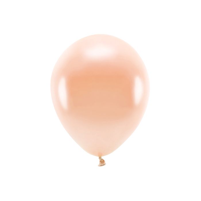 Metallic Pfirsichballons 10x - 30 cm 