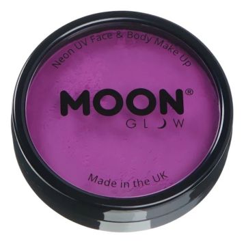 Neon UV Gesicht- und Körperfarbe Intensiv Lila 36 g Moon Creations