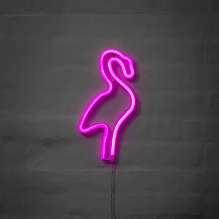 Flamingo Neon LED Schild - 29x14 cm