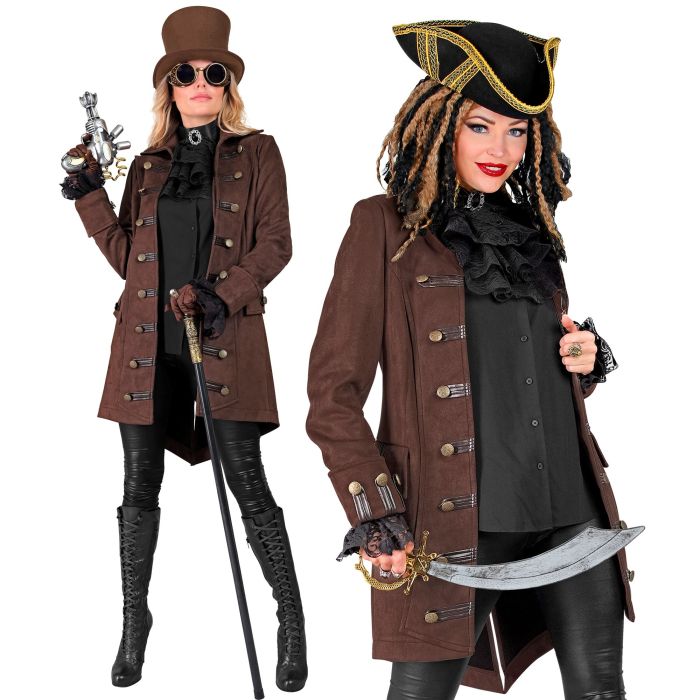 Historische Damen-Piratenjacke