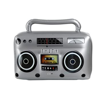 Retro Aufblasbarer Ghettoblaster - 50 CM