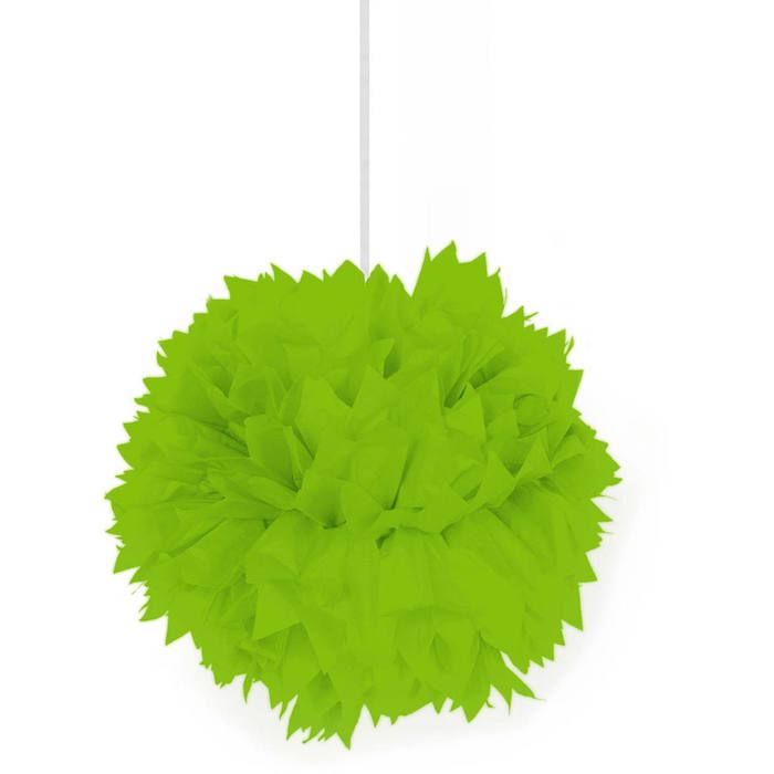 Hellegrüner Pompom - 30 cm