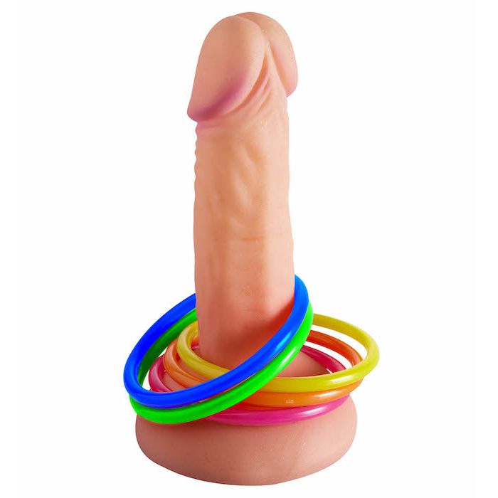 Penisring-Spiel - 5x Ringe