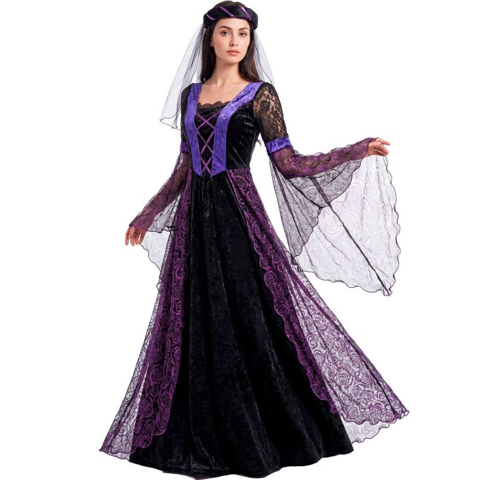 Gothic-Prinzessin-Kostüm aus Samt