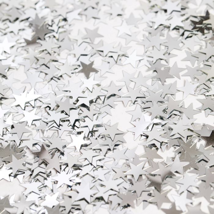 Silber Stern Konfetti - 14 g