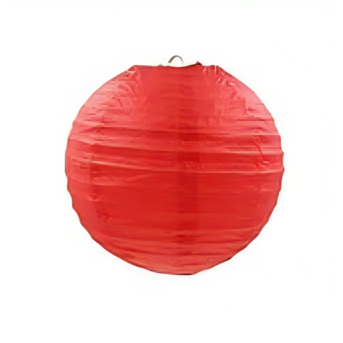 Rote Papierlaterne 40 cm