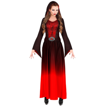 Rotes Gothic-Kostüm für Damen