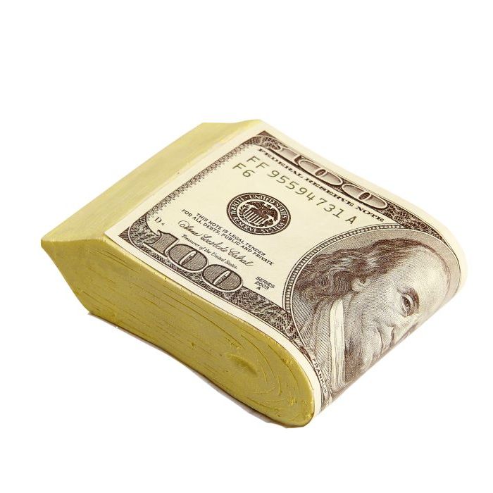 Falscher Dollarscheinblock