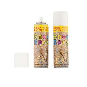 Künstlicher Schnee in der Dose