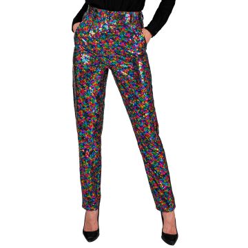 Paillettenhosen für Damen in Multicolor