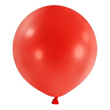 Roter Jumbo-Ballon - Ø60 cm