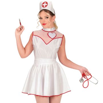 Kurzes Krankenschwesterkostüm