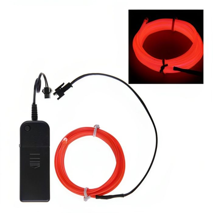 Neon LED Leitung 5 m rot