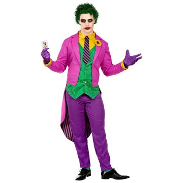 Elegantes Clownkostüm mit Jackett für Herren
