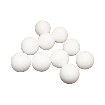 Weißes Tischtennisball-Set 10x