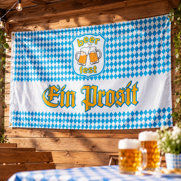Oktoberfest-Banner-Flagge - 90 x 150 cm