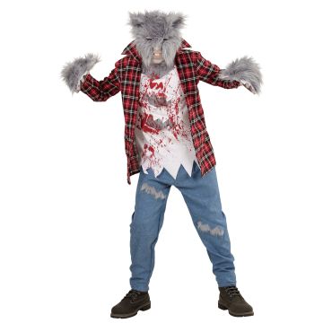 Blutiges Werwolf-Kostüm für Jungen