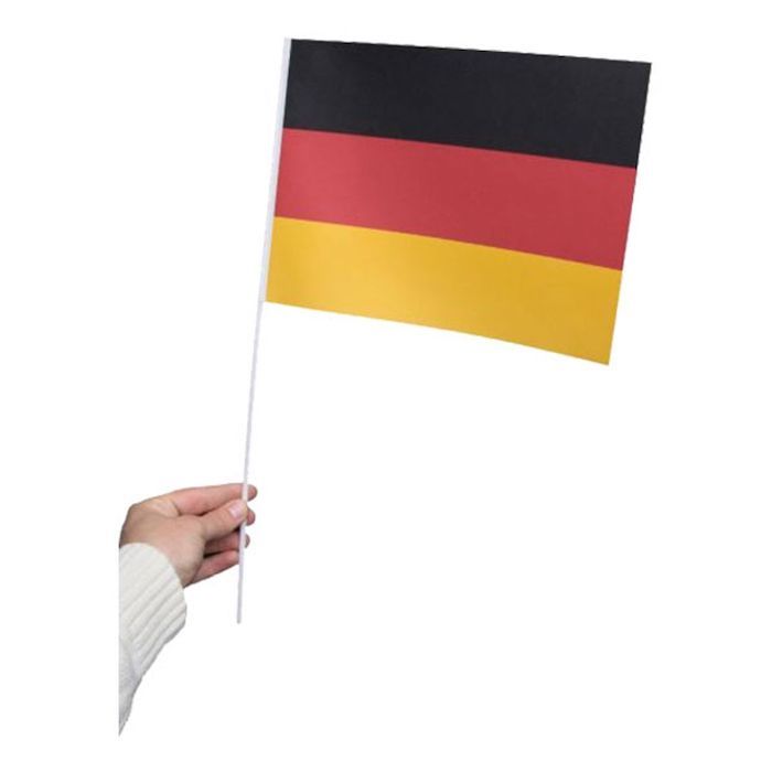 Deutschland Papierflaggen 10x - 40 cm