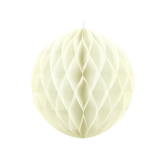 Cremeweiße Honeycomb - 40 cm