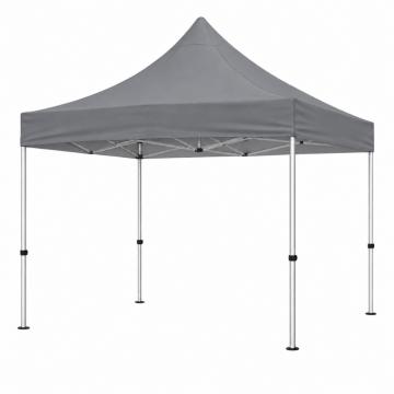Pavillon Easy Up robust 3x3 m grau - 20 kg 