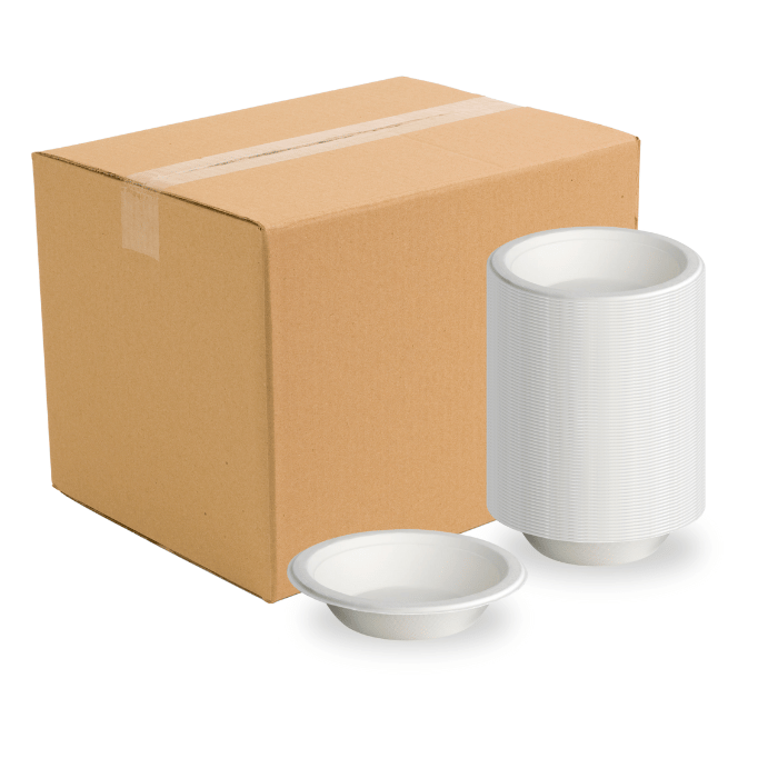 400 ml Schalen 200x biologisch abbaubar
