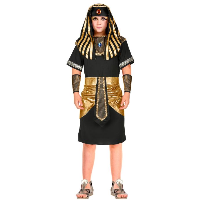 Schwarzes Pharao-Kostüm für Jungen
