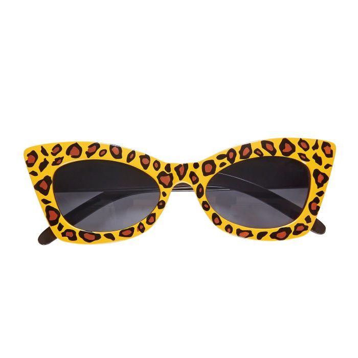 50er Jahre Vintage Sonnenbrillen Leopardenmuster