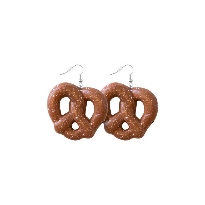 Oktoberfest Brezel-Ohrringe