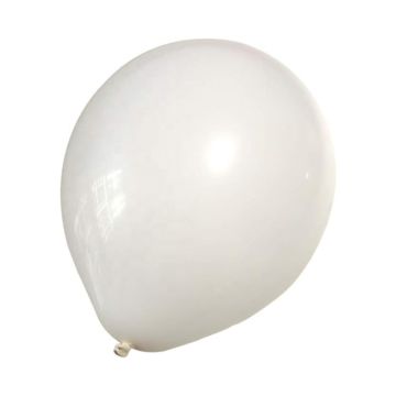 Weiße Ballons 22 cm 10x