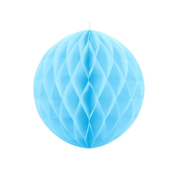 Wabenball In Hellblau - 30cm