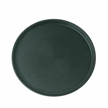 Runde Dekorationsplatte Ø41 cm braun