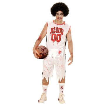 Zombie-Basketballspieler-Kostüm - 2 Teile