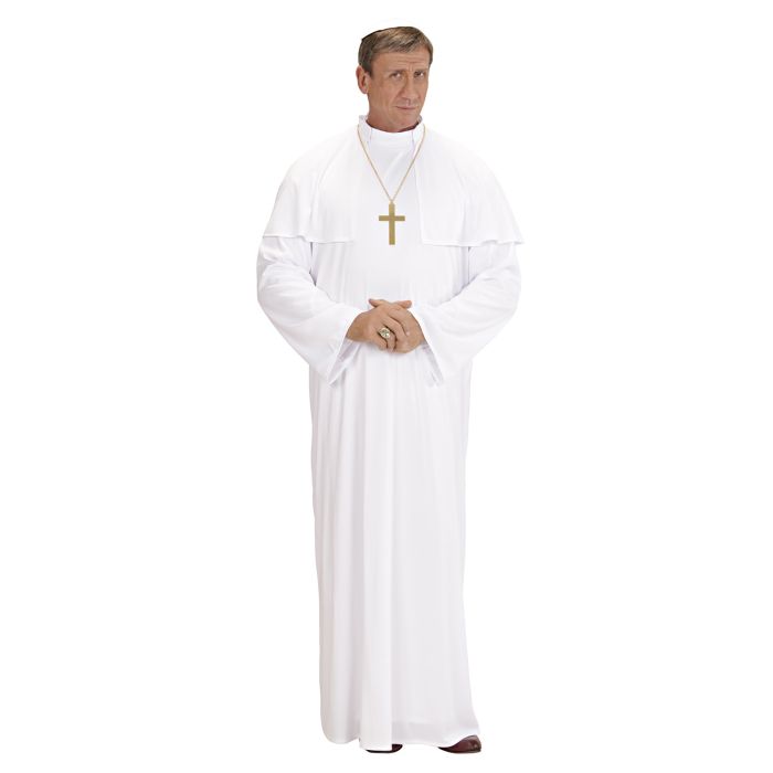 Papstkostüm mit Gewand und Kapa