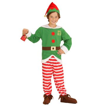 Weihnachtsmannkostüm für Jungen mit Tunika und Mütze