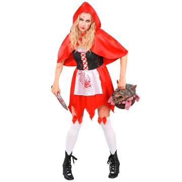 Zombie Rotkäppchen Kostüm für Damen