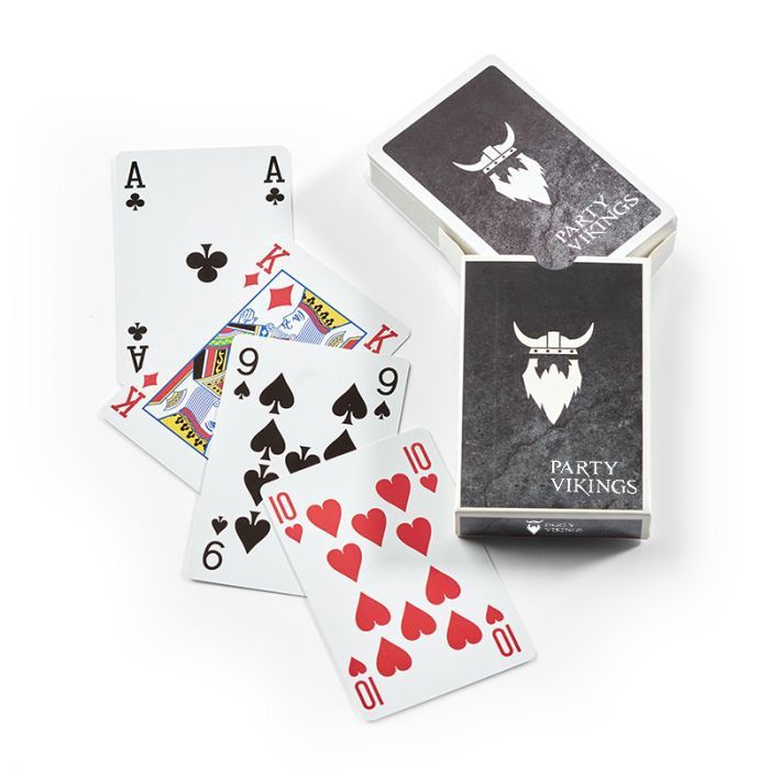 Kartenspiel Pappp inkl. 4 Joker PartyVikings Spielkarten