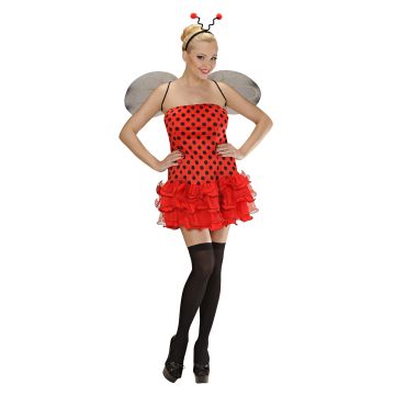 Marienkäfer-Kostüm für Damen - 3 Teile