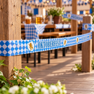 Oktoberfest Absperrband 610x8 cm 