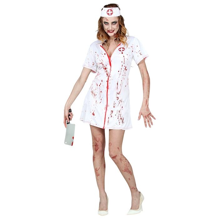 Zombie blutige Krankenschwester