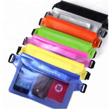 Transparente wasserfeste Gürteltasche - 17x22 cm