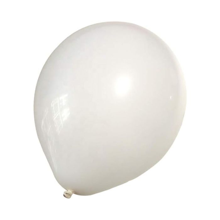 Weiße Ballons 22 cm 10x