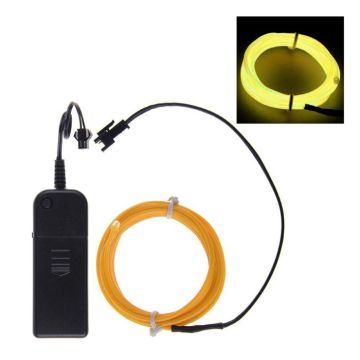 Neon LED Leitung 5 m gelb