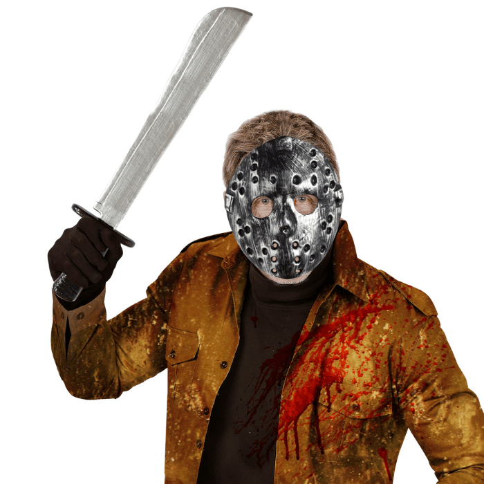 Halloween-Messer und Maske