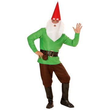 Grünes Weihnachtsmannkostüm für Herren