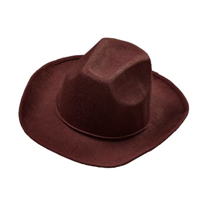 Western Cowboy Hut Braun
