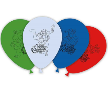 Avengers Infinity Stones Ballons 27 cm - 8 stk