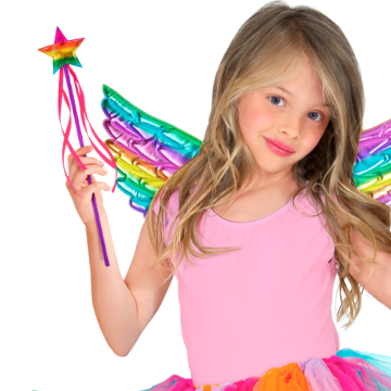 Regenbogen-Zauberstab für Kinder