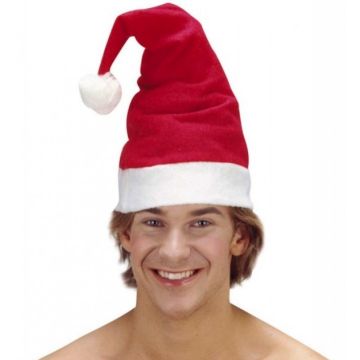 Weihnachtsmütze 40 cm klassisch