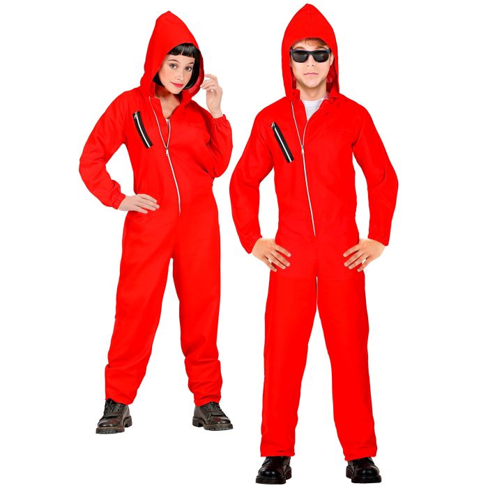 Roter Schlawineroverall für Kinder