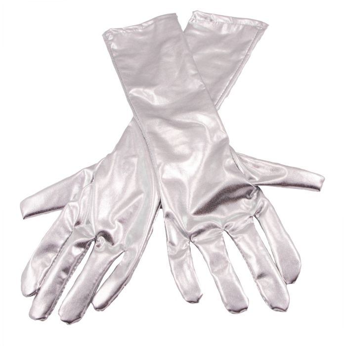 Silberne Handschuhe